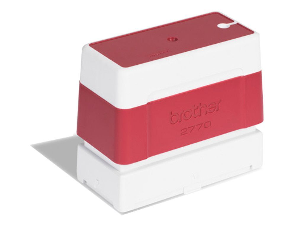 Sello Automatico Brother 27 Mm X 70 Mm Rojo