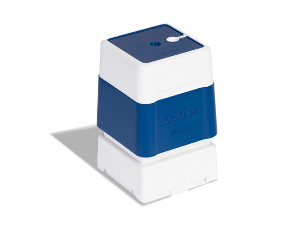 Sello Automatico Brother 30 Mm X 30 Mm Azul