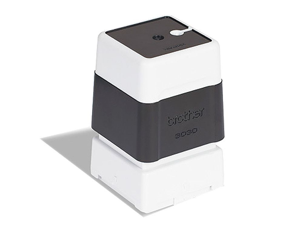 Sello Automatico Brother 30 Mm X 30 Mm Negro
