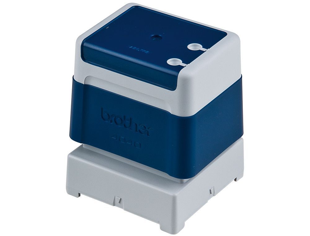 Sello Automatico Brother 40 Mm X 40 Mm Azul
