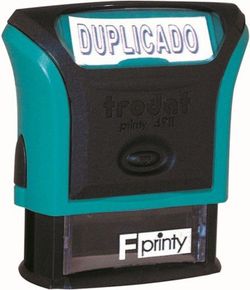 Sello automático con formularios comerciales