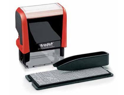 Sello entintado trodat printy 4911 para marcaje de textiles