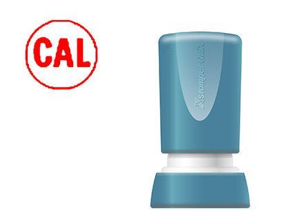 Sello x'stamper quix personalizable color rojo redondo diametro 14 mm q-32