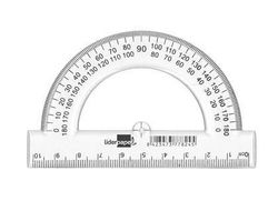 Semicirculo Liderpapel 10 cm Plastico