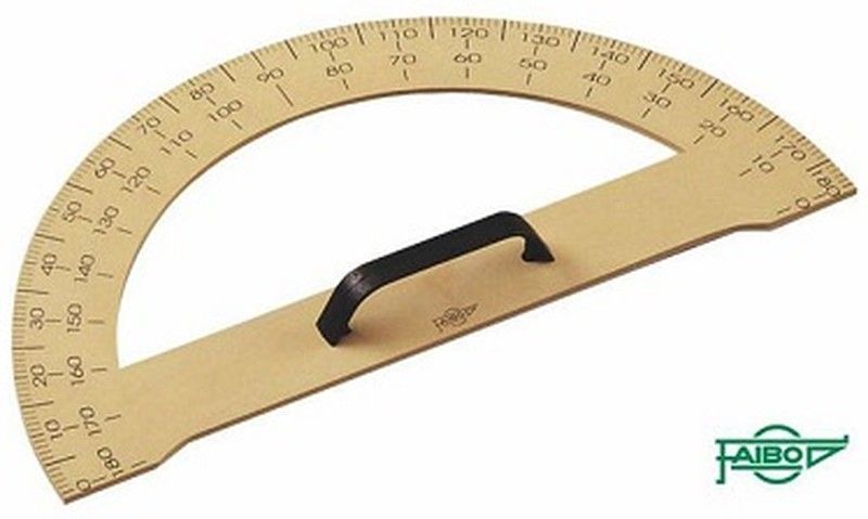 Semicírculo pizarra profesor 231/34 cm.