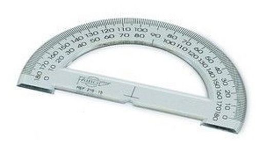 Semicírculo plástico 216/15 cm.