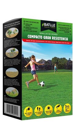 Semilla de césped compacto gran resistencia