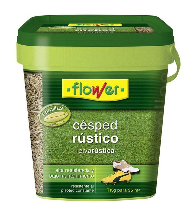 Semilla de césped rústico 1 kgs Flower