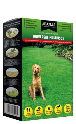 Semilla de césped universal, multiusos
