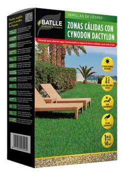 Semilla de césped zonas cálidas con Cynodon Dactylon