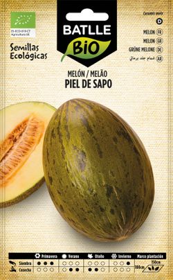 Semilla ecológica de melón piel de sapo, melao