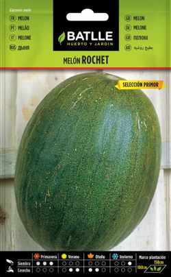 Semilla hortícola de melón rochet sel. primor