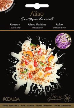 Semillas comestibles Alyssum Gourmet
