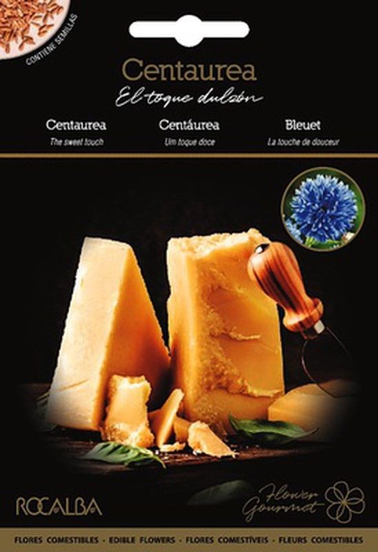 Semillas comestibles Centaurea Gourmet