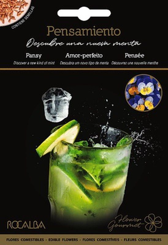 Semillas comestibles Pensamientos Gourmet