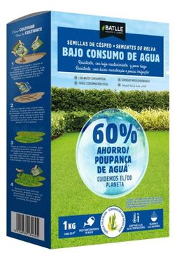 Semillas de Césped Ahorro de Agua