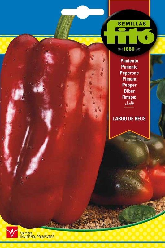 Semillas de Pimiento Largo de Reus de marca Fito