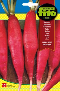Semillas de Rabanito Largo Rojo Murciano de marca Fito