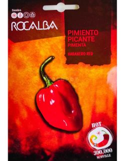 SEMILLAS PIMIENTO PICANTE HABANERO RED