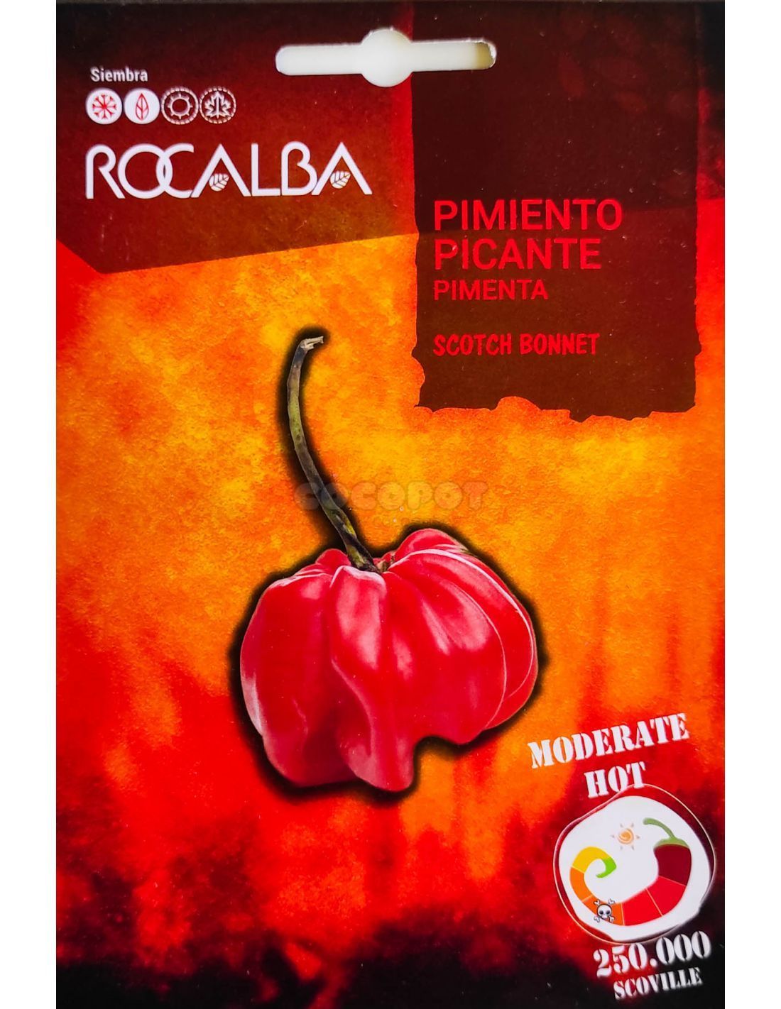SEMILLAS PIMIENTO PICANTE SCOTCH BONNET