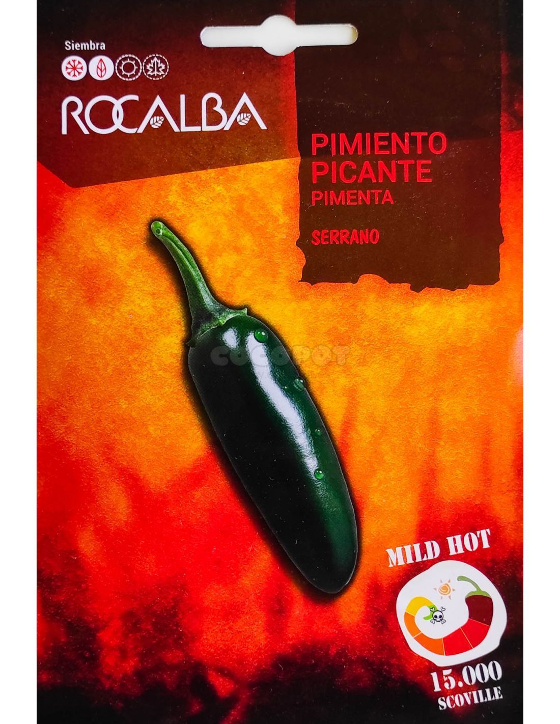 SEMILLAS PIMIENTO PICANTE SERRANO