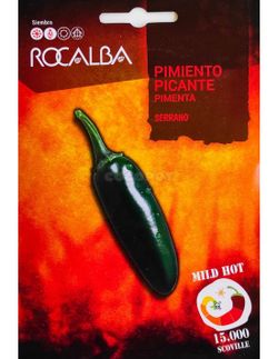 SEMILLAS PIMIENTO PICANTE SERRANO