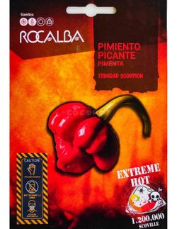 SEMILLAS PIMIENTO PICANTE TRINIDAD SCORPION