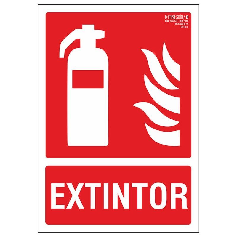 Señal 210x297 Pvc Extintor