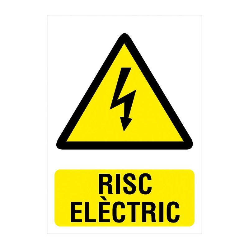 Señal 210X297 Pvc Risc Electric