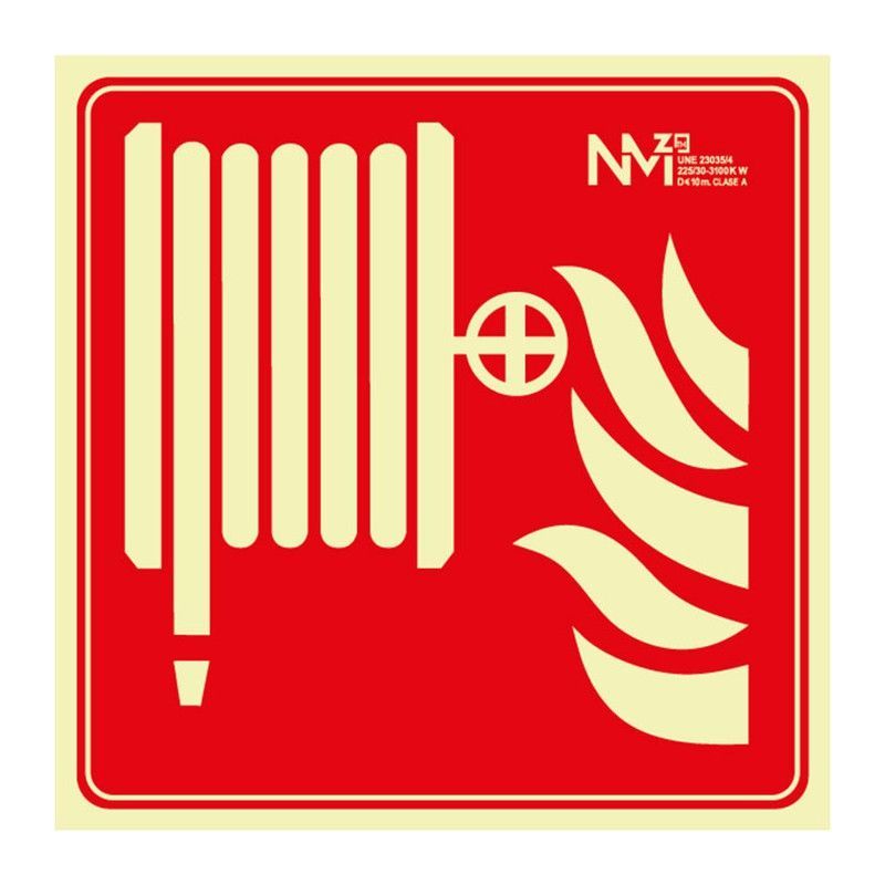 Señal Bie Pvc 1mm Clase A 210x210mm