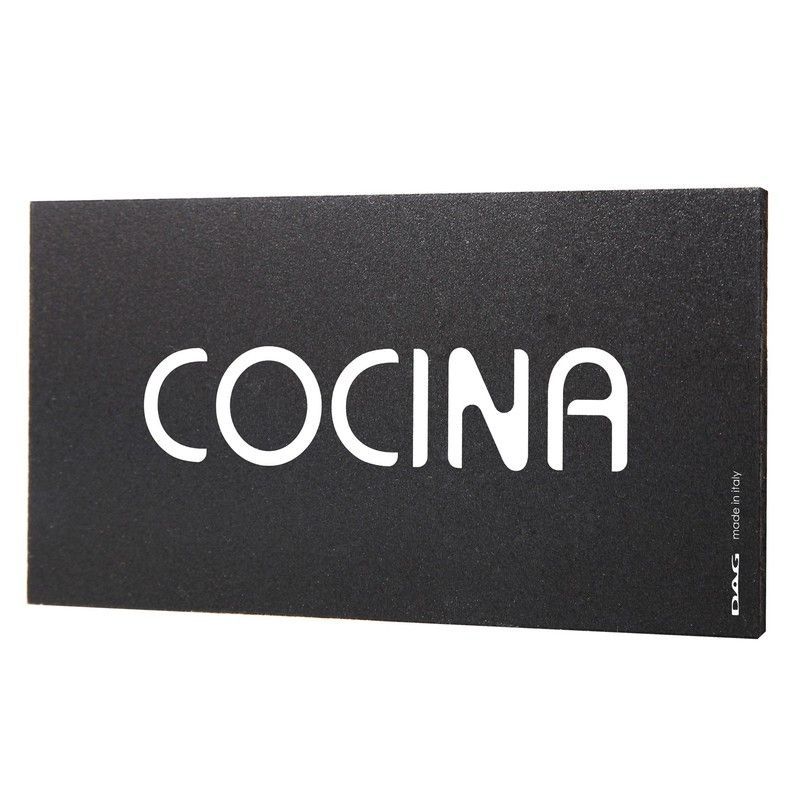 Señal cocina 8x15 cm