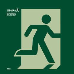 Señal de evacuación direccional-RE22