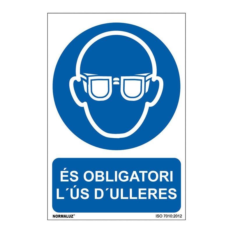 Señal Obligatori Us D'ulleres