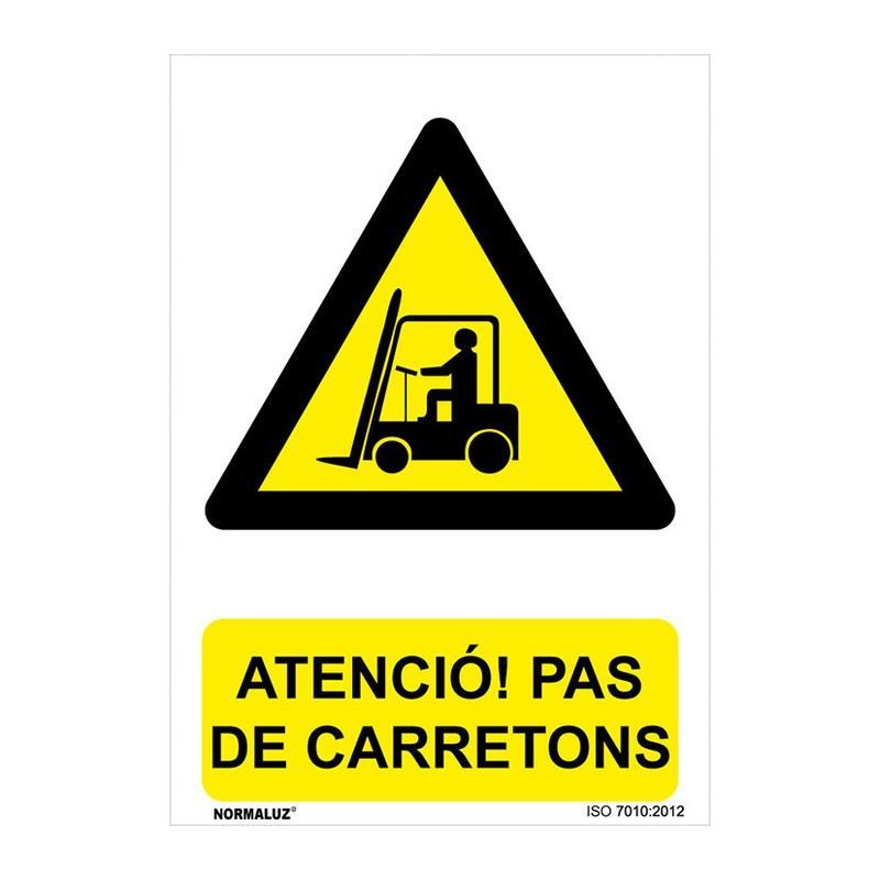 Señal Perill Pas De Carretons