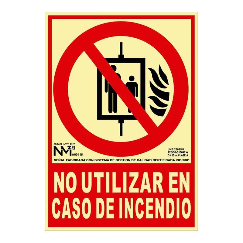 Señal Protec. Contra Incendio 210x300mm