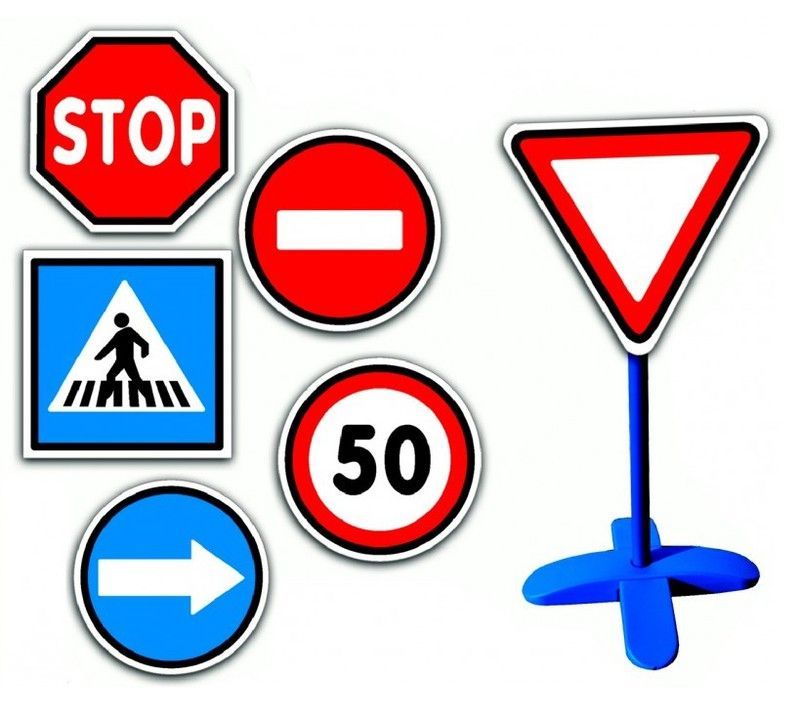 Señales de tráfico: Con Poste