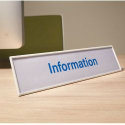 Señalización escritorio Menfis 29,7x21 cm