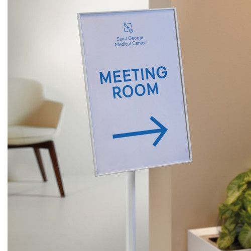 Señalización stand Menfis 21x29,7 cm