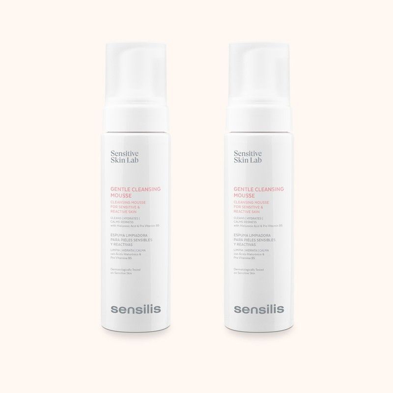 Sensilis Gentle Cleansing Espuma Mousse DUPLO 2x200 ml
