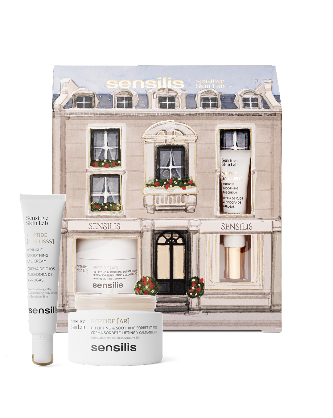 Sensilis Pack Peptide [AR] Cream Crema Sorbete 50ml y Contorno de Ojos 15ml