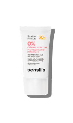 Sensilis Photocorrection 0% Chemical UV Filters Mineral 30SPF 40 ml