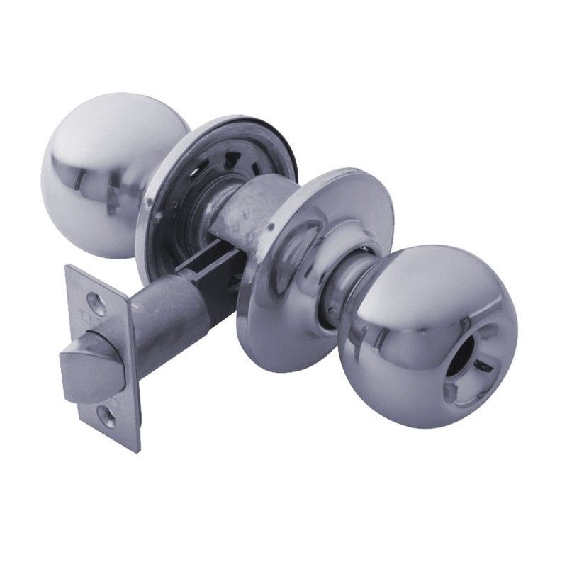 Serie 3905. Cerradura Pomos. Mod.3905. 60/70.Cr.Mate