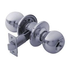 Serie 3905. Cerradura Pomos. Mod.3905. 60/70.Cr.Mate