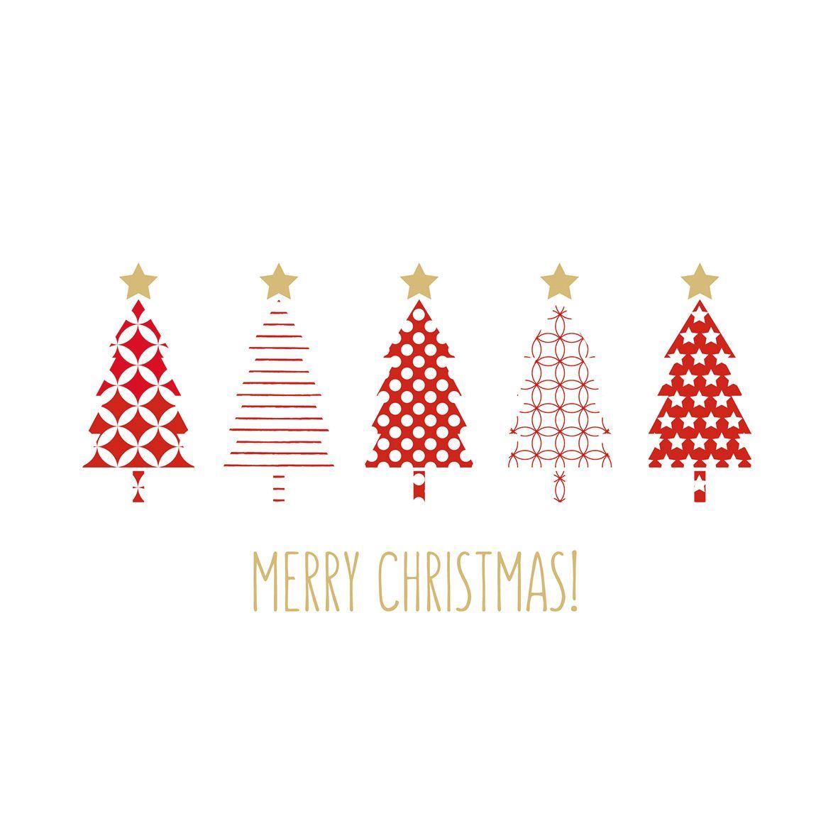 Servilleta Desfile de Árboles VE: 12 PPD Ideal Manualidades