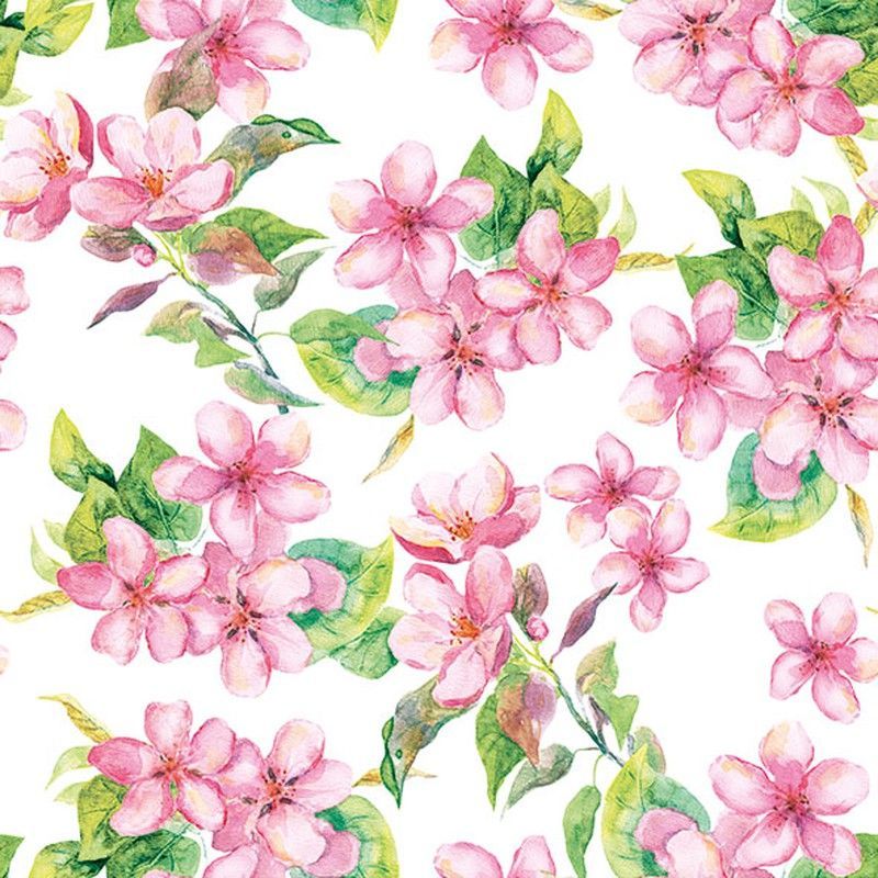 Servilletas Ambiente 33x33 20 ud CHERRY BLOSSOM ROSE