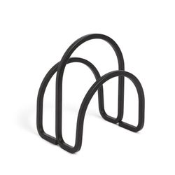 Servilletero, 12 x 10 x 15 cm, de hierro en negro | Colección Squire