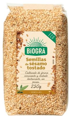 Sésamo tostado 250g Semillas Ecológicas Biogra