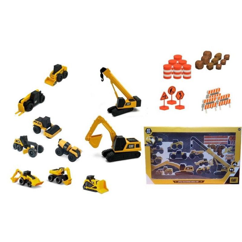 SET  10 MINI VEHICULOS CAT