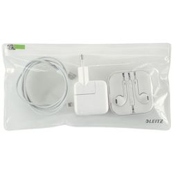 Set 2 Bolsas con cremallera tamaño S Leitz Complete, transparente