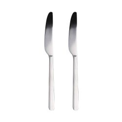 Set 2 Unid. Cuchillo De Acero Inoxidable Reciclado Brillo Earth Sg7779 San Ignacio